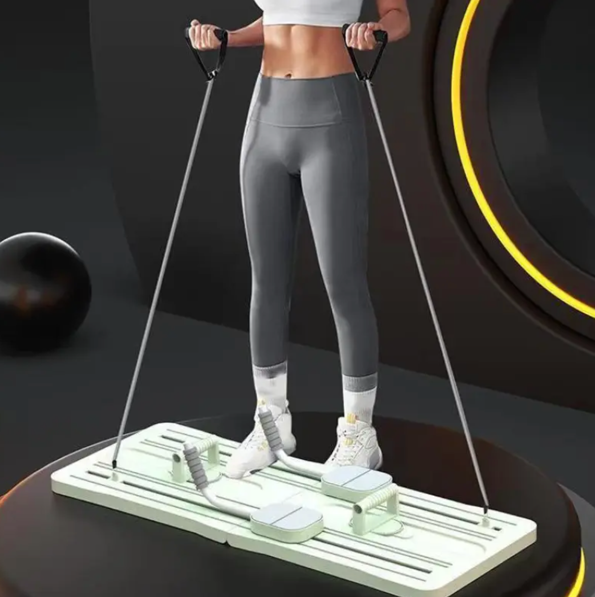Foldable Home Fitness Exercise Board