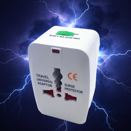 Universal Travel Adapter with Multiple Functions