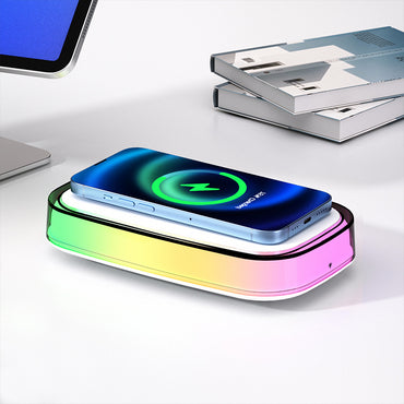 Smart Phone Universal Wireless Fast Charging Touch Small Night Lamp 15W