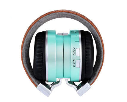 Wireless Bluetooth Headphones with Stereo Sound