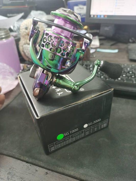 Interchangeable Open Face Stainless Steel Bearing Fishing Reel