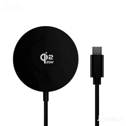 Ultra-Thin Magnetic Wireless Fast Charger 25W
