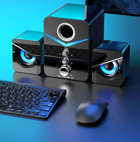 Universal LED Speaker for Computer Home Desktop Notebook