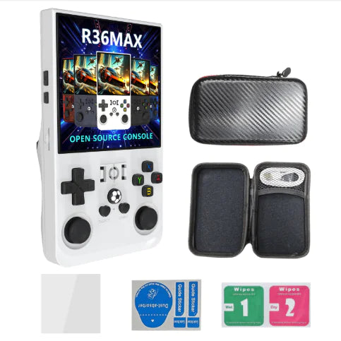 Portable Retro Arcade Game Console with 3D Dual System