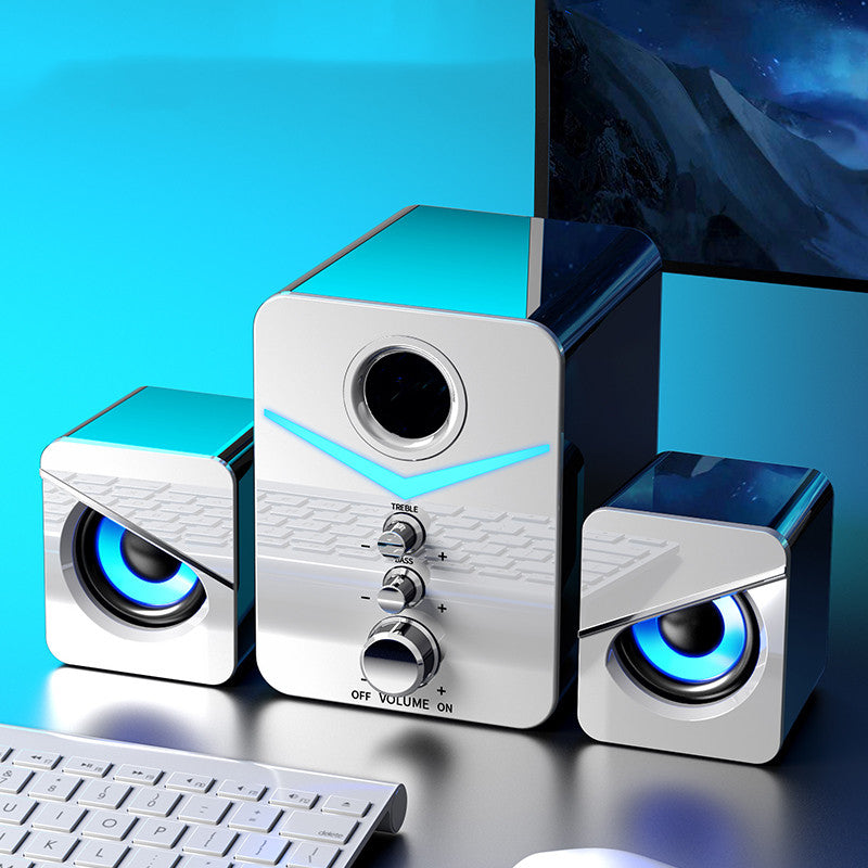Universal LED Speaker for Computer Home Desktop Notebook