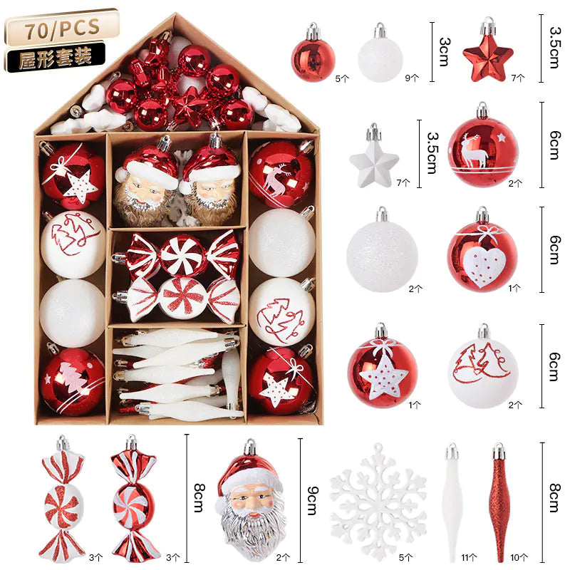 New Cross-Border Christmas Ornament Set for Trees