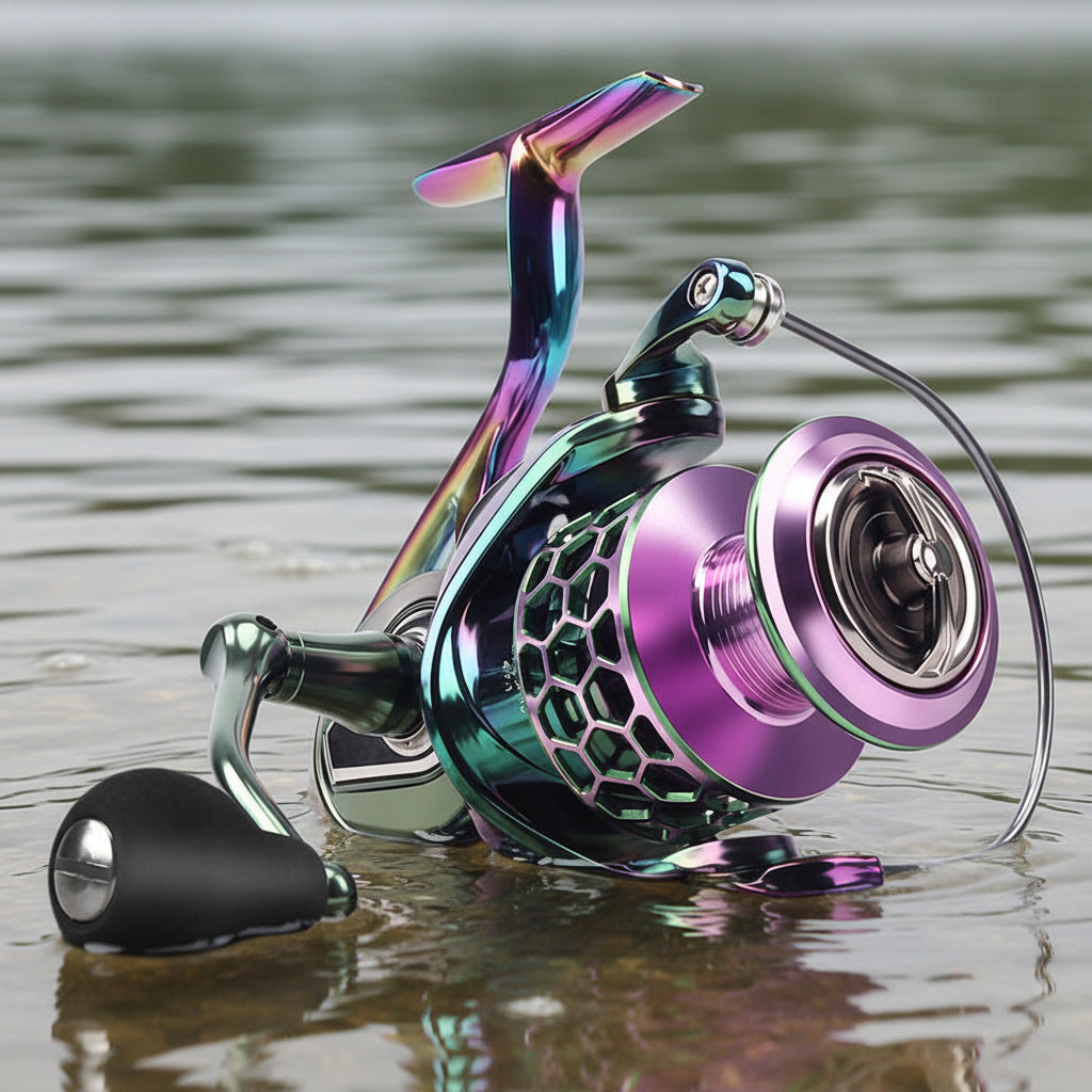 Interchangeable Open Face Stainless Steel Bearing Fishing Reel