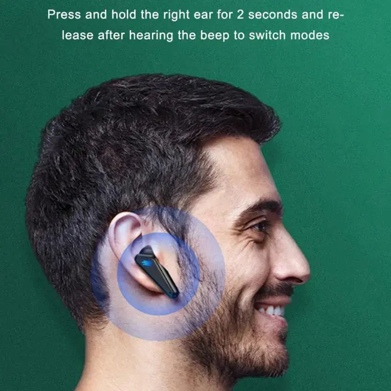 K55 TWS Gaming - Portable Wireless Earbuds