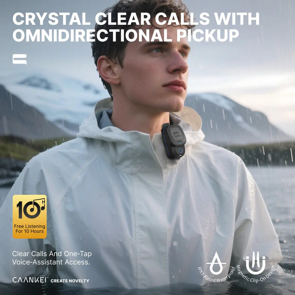 Mini Wearable Waterproof Bluetooth Speaker