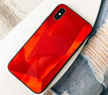 Colorful 3D Diamond Mirror Phone Case