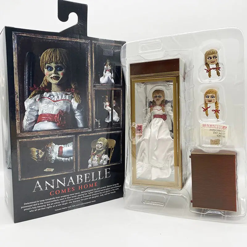 NECA Annabelle Action Figure with Interchangeable Heads