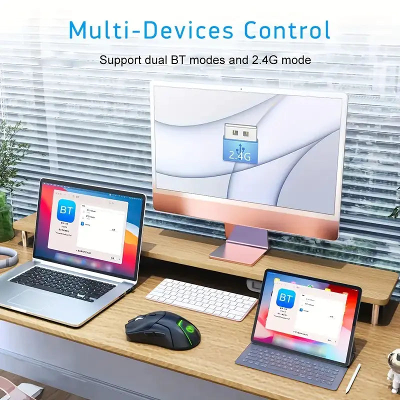 HXSJ 2.4G Wireless Gaming Mouse with 4000DPI