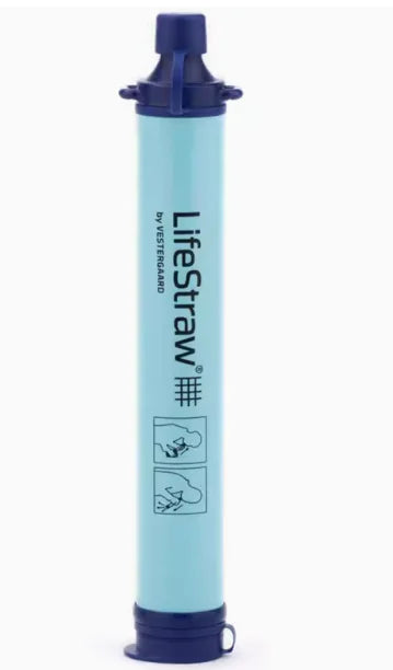 Portable Outdoor Water Filter Straw (One Piece)