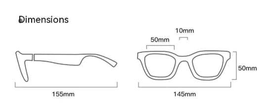 Smart Glasses Audio Headset