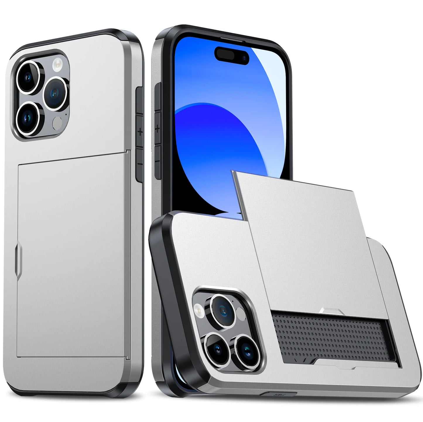 Phone Case with Discrete Card Holder