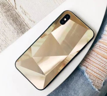 Colorful 3D Diamond Mirror Phone Case
