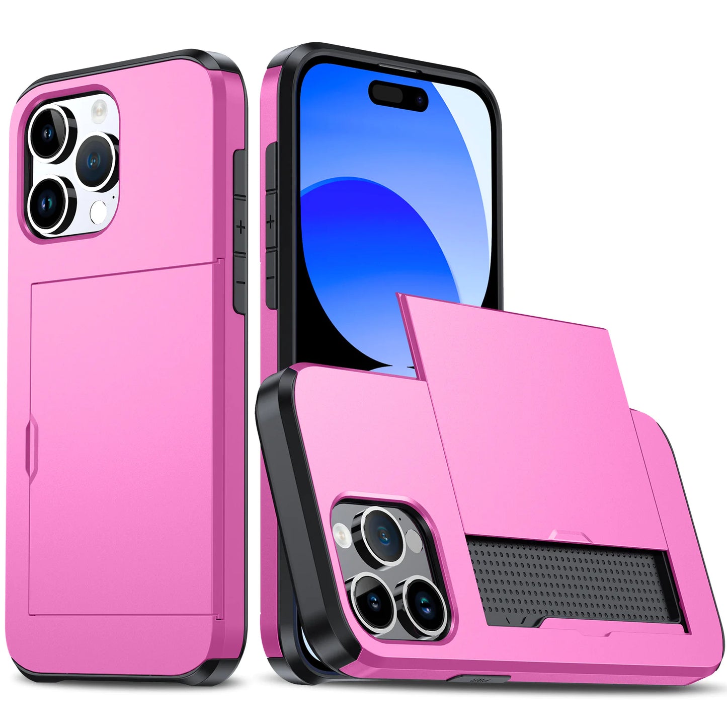 Phone Case with Discrete Card Holder