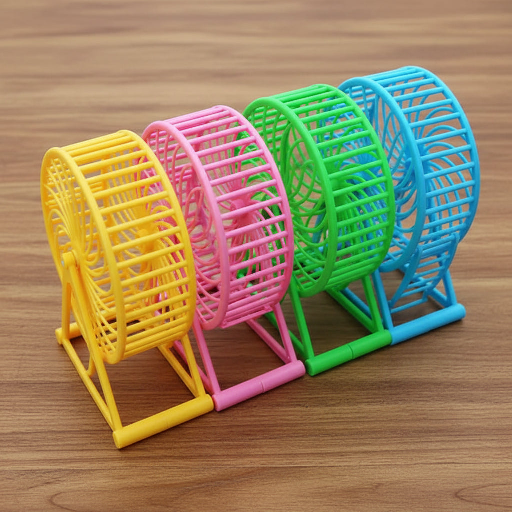 Hamster Wheel Spinner for Small Pets and Mice