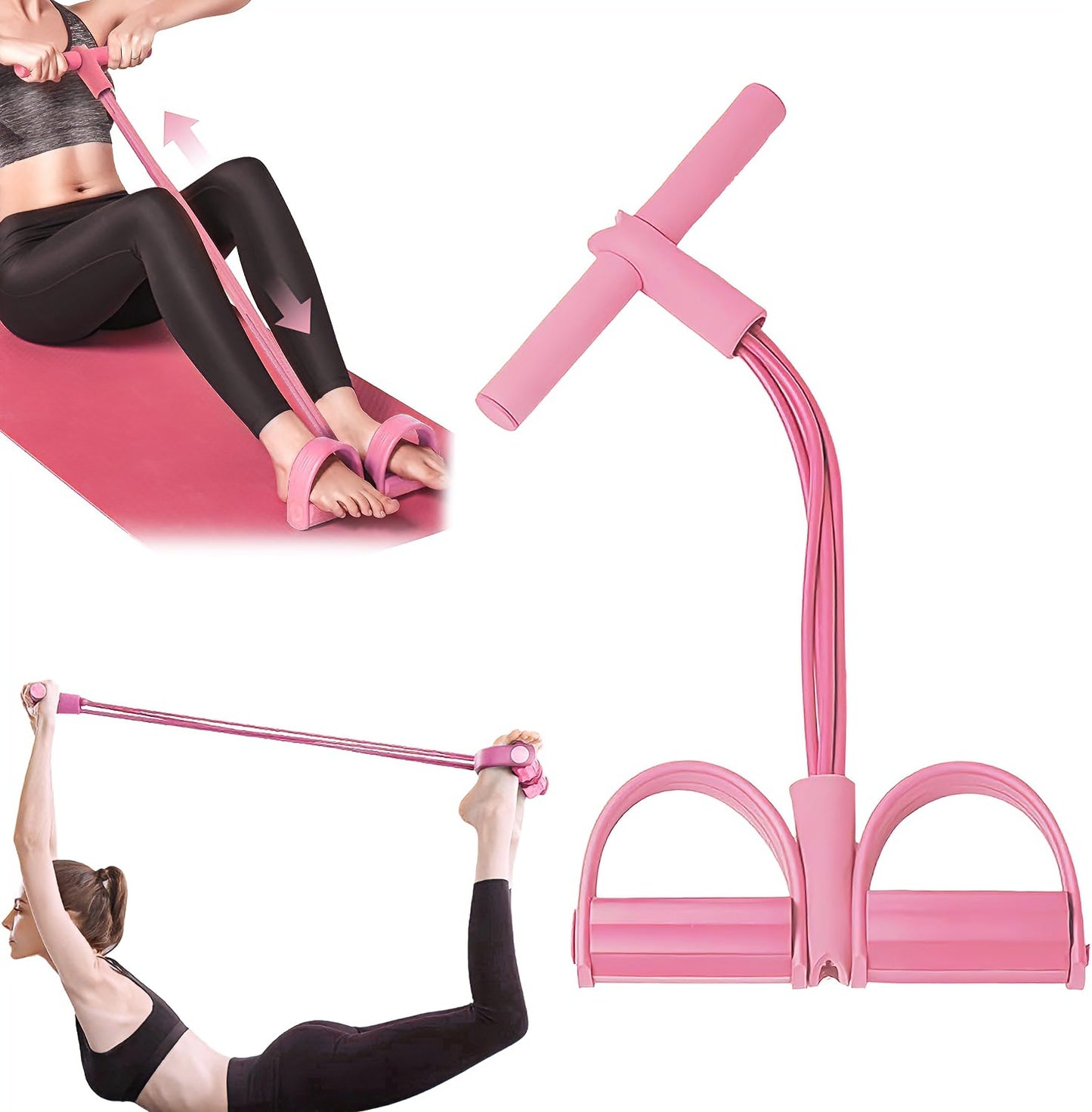 Foot Pedal High Resistance Band Stretching Slimming Home Training