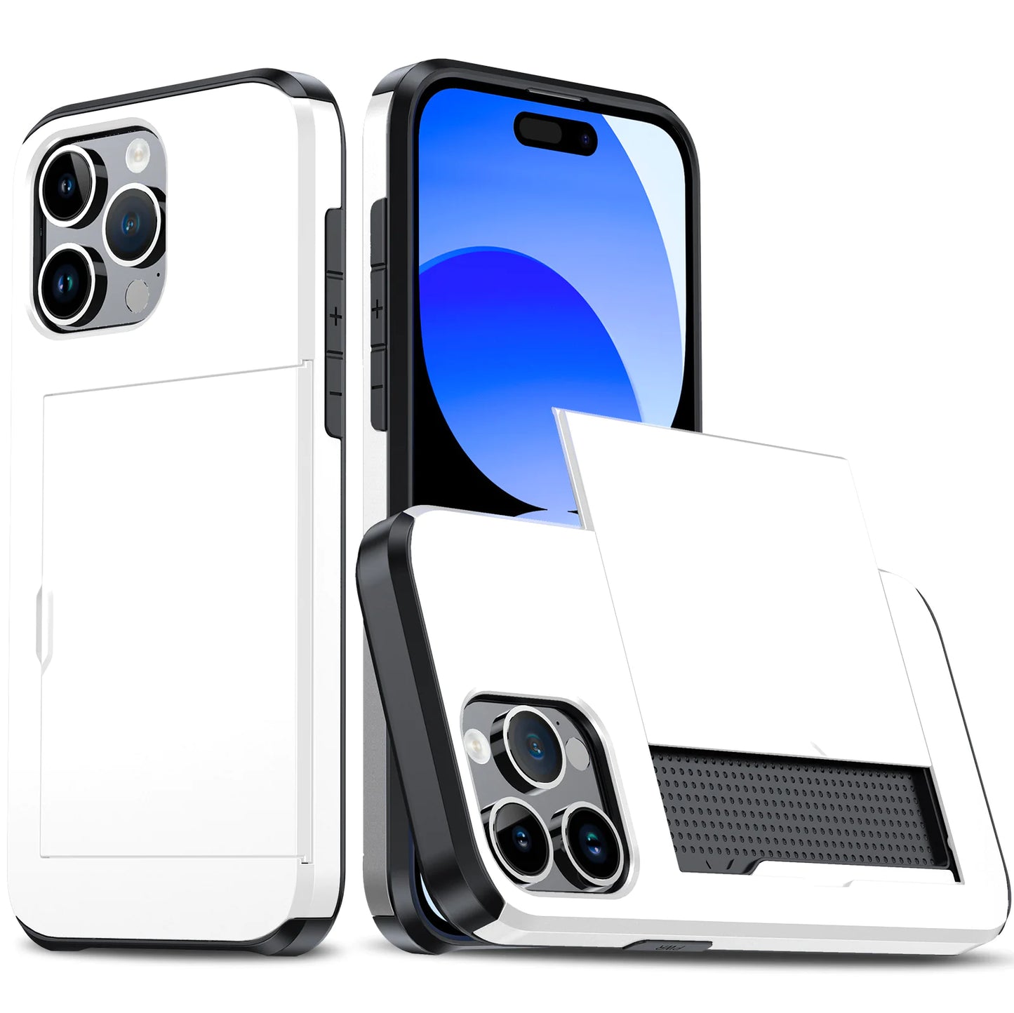 Phone Case with Discrete Card Holder