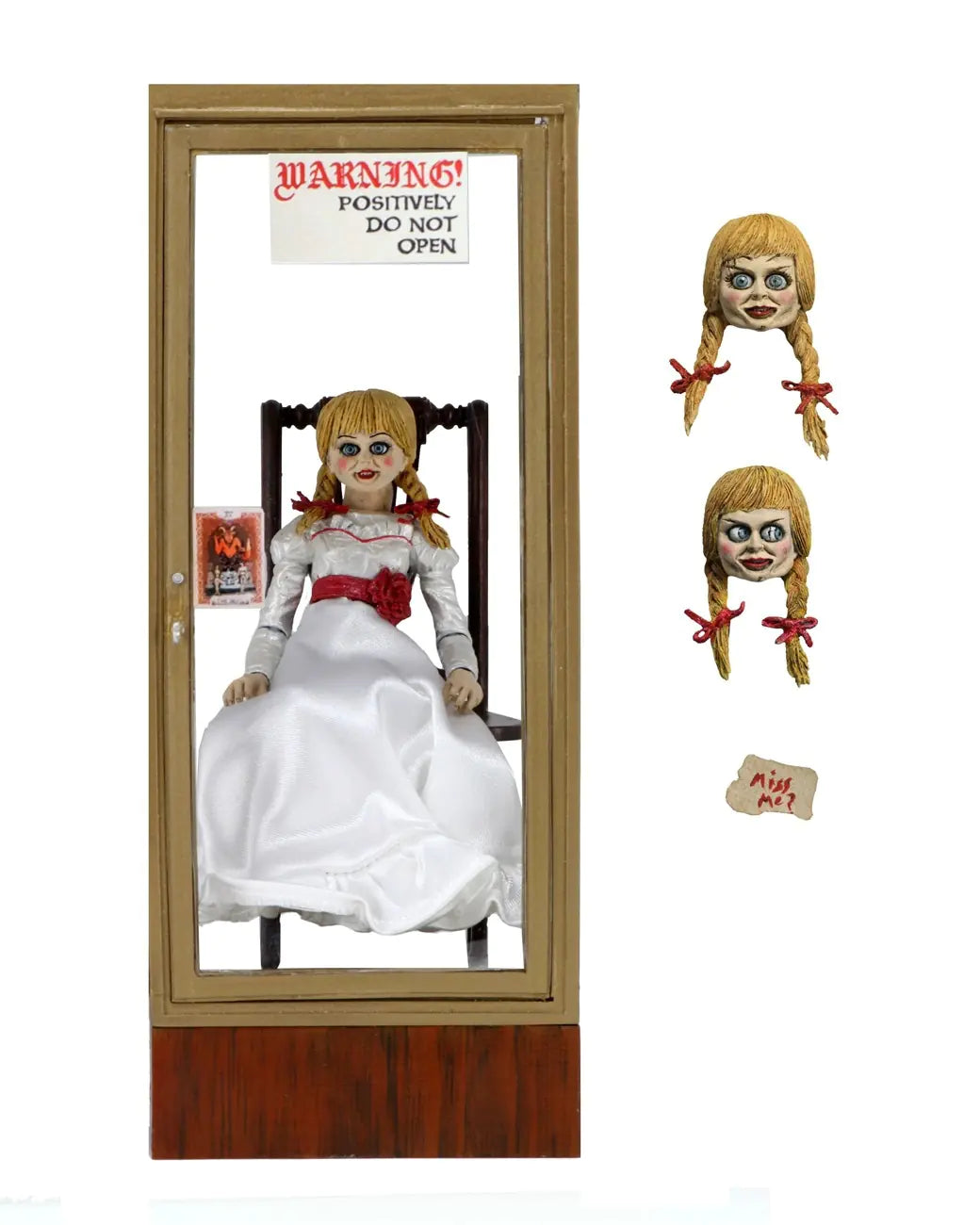 NECA Annabelle Action Figure with Interchangeable Heads