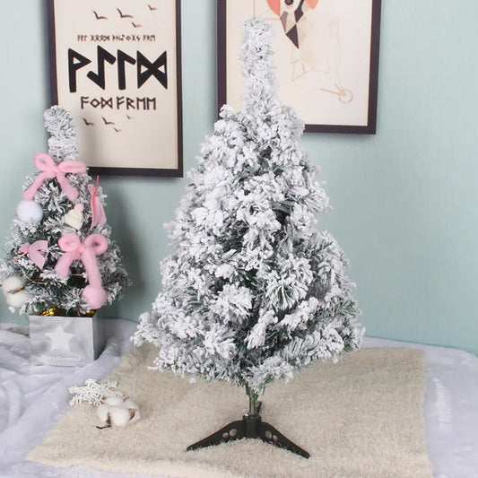 High-Quality White Artificial Snow Christmas Tree