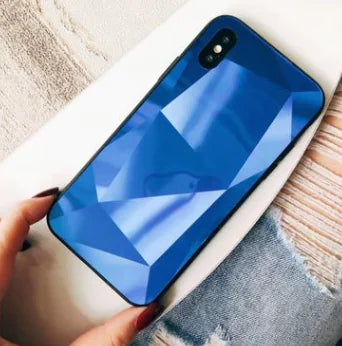 Colorful 3D Diamond Mirror Phone Case